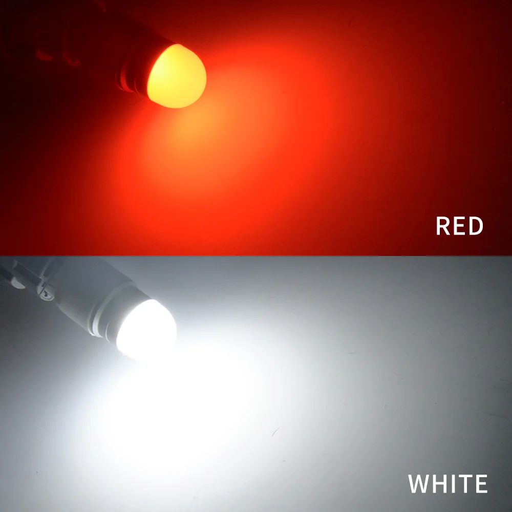 2 шт. 3157 LED Питание P27/5 Вт P27/7 T25 светодиодные лампы для дневных ходовых огней DRL Для