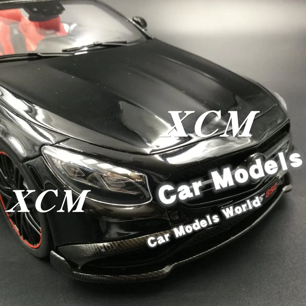 Полимерная модель автомобиля для GT Spirit 850(черный) 1:18+ маленький подарок