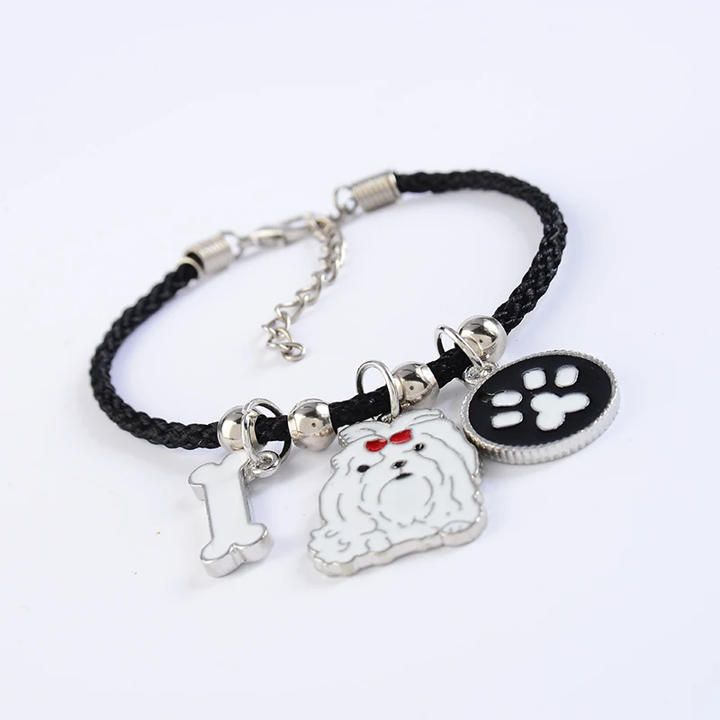 Браслеты шармы для домашних питомцев из Мальтийского сплава|bangles for women|wrap braceletdog