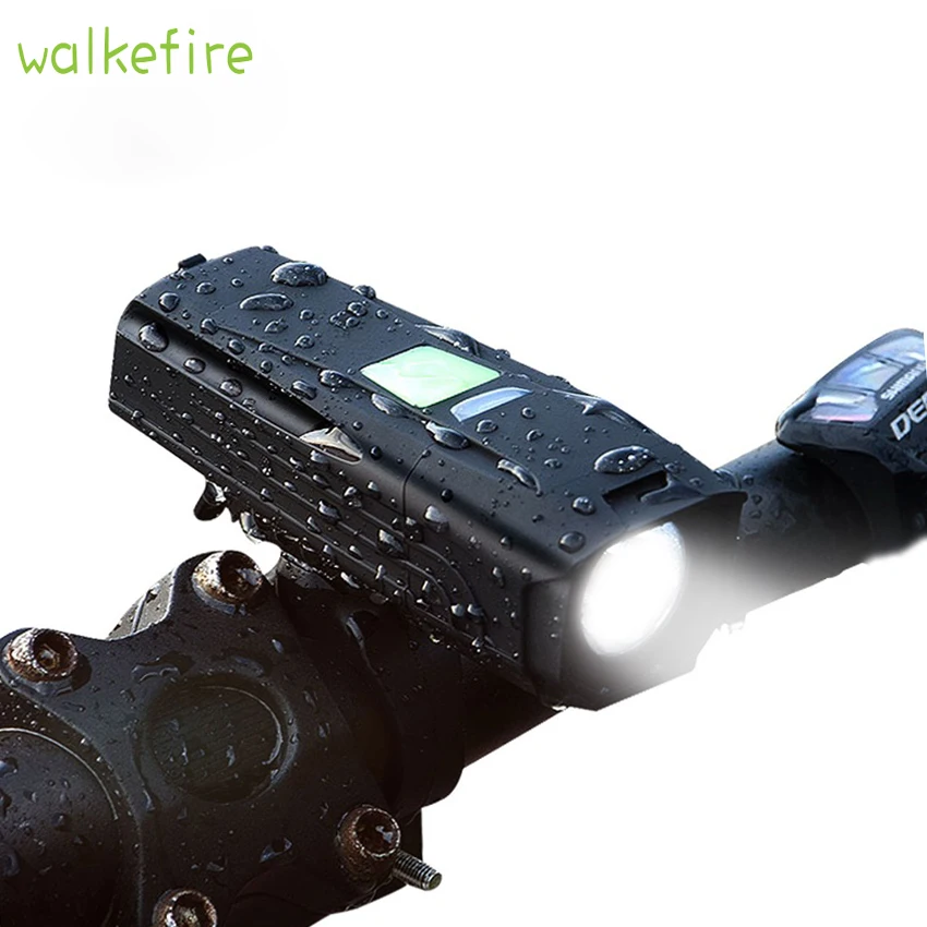 Фонасветильник велосипедный водонепроницаемый с USB-портом 5000 лм 5 режимов | Спорт