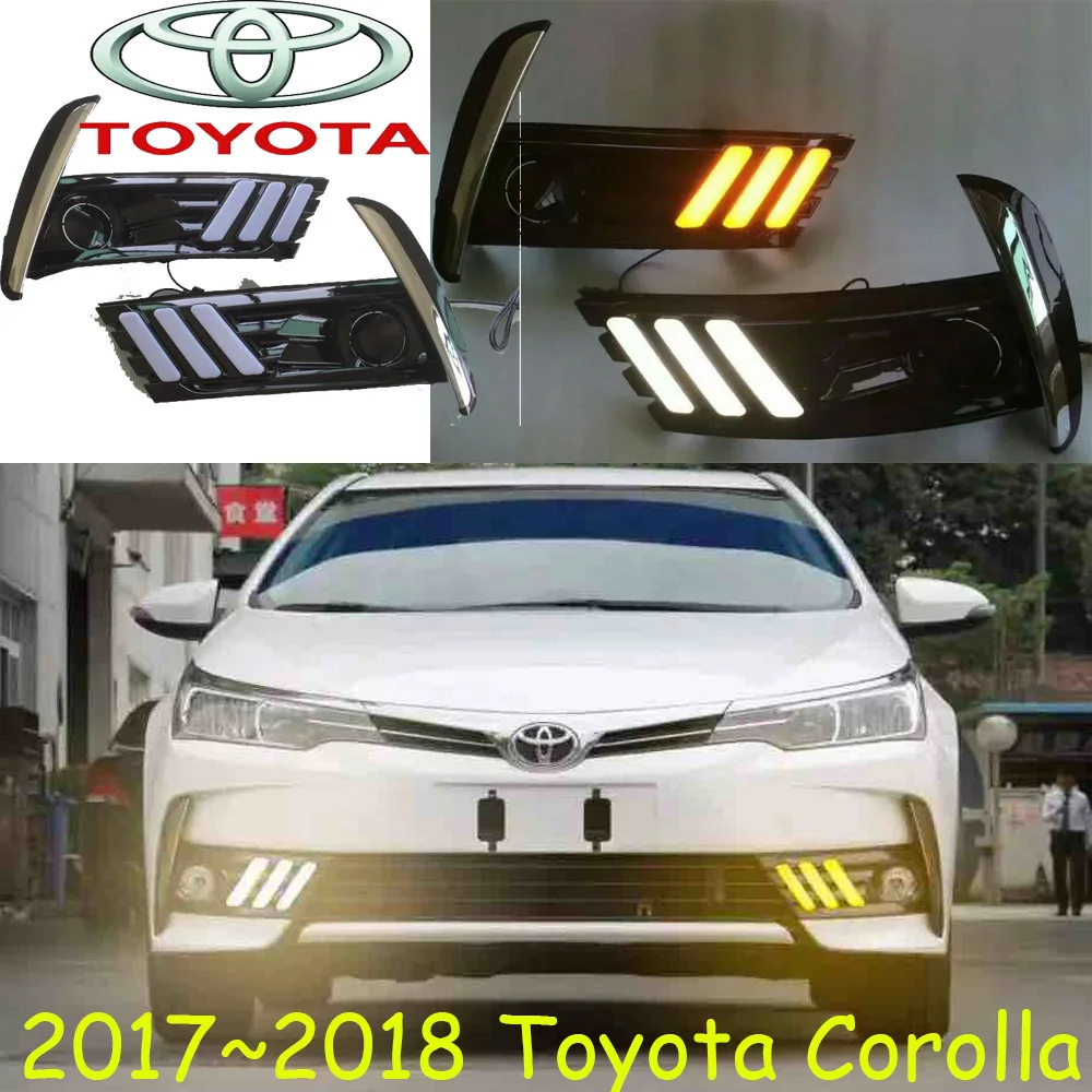 2017 2018 год Corolla Дневной светильник на открытом воздухе Бесплатная доставка!