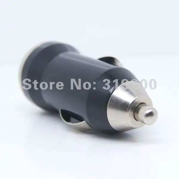 USB 3 in 1 Colorful Car Charger+ EU Cable for iPhone iPod Retail Packing Free Shipping-8 colors available- Black | Мобильные