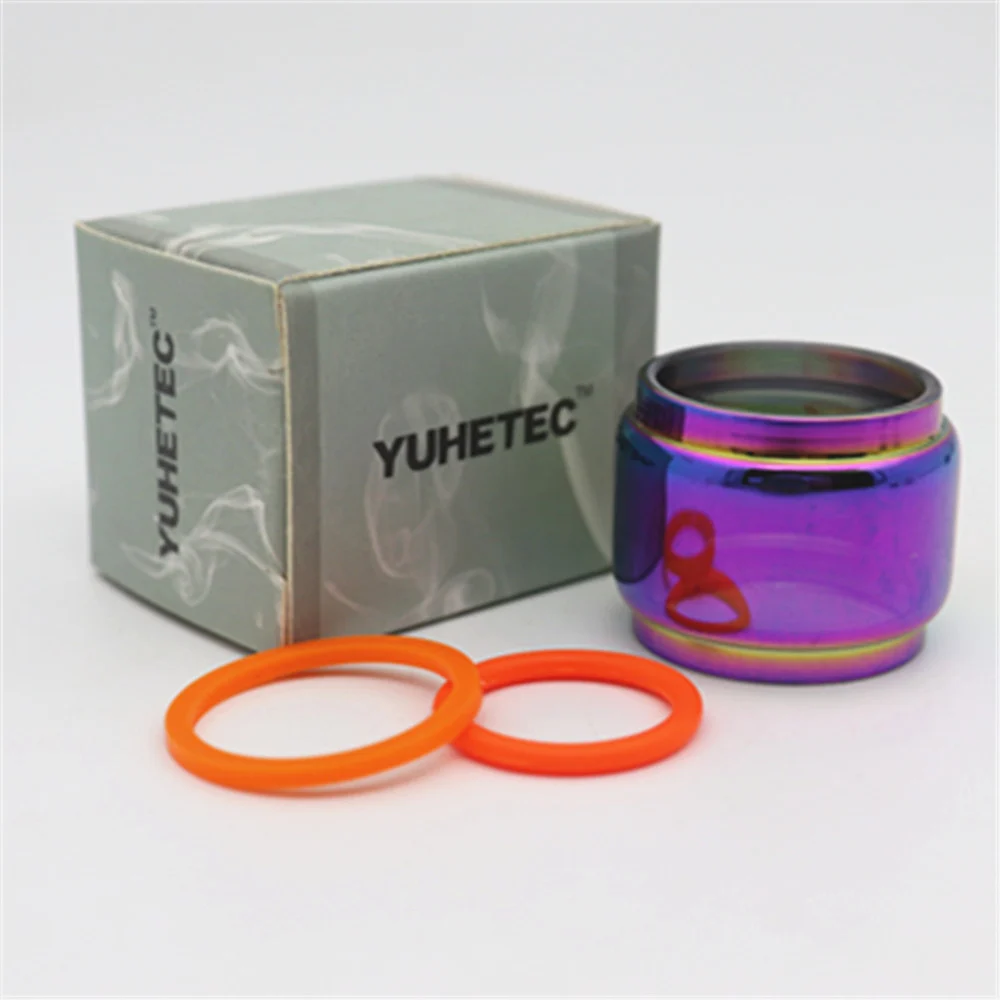 

Bubble GLASS Fatboy Glass Tank Pyrex Replacement For smok VAPE PEN 22 Bubble GLASS TUBE With Oring