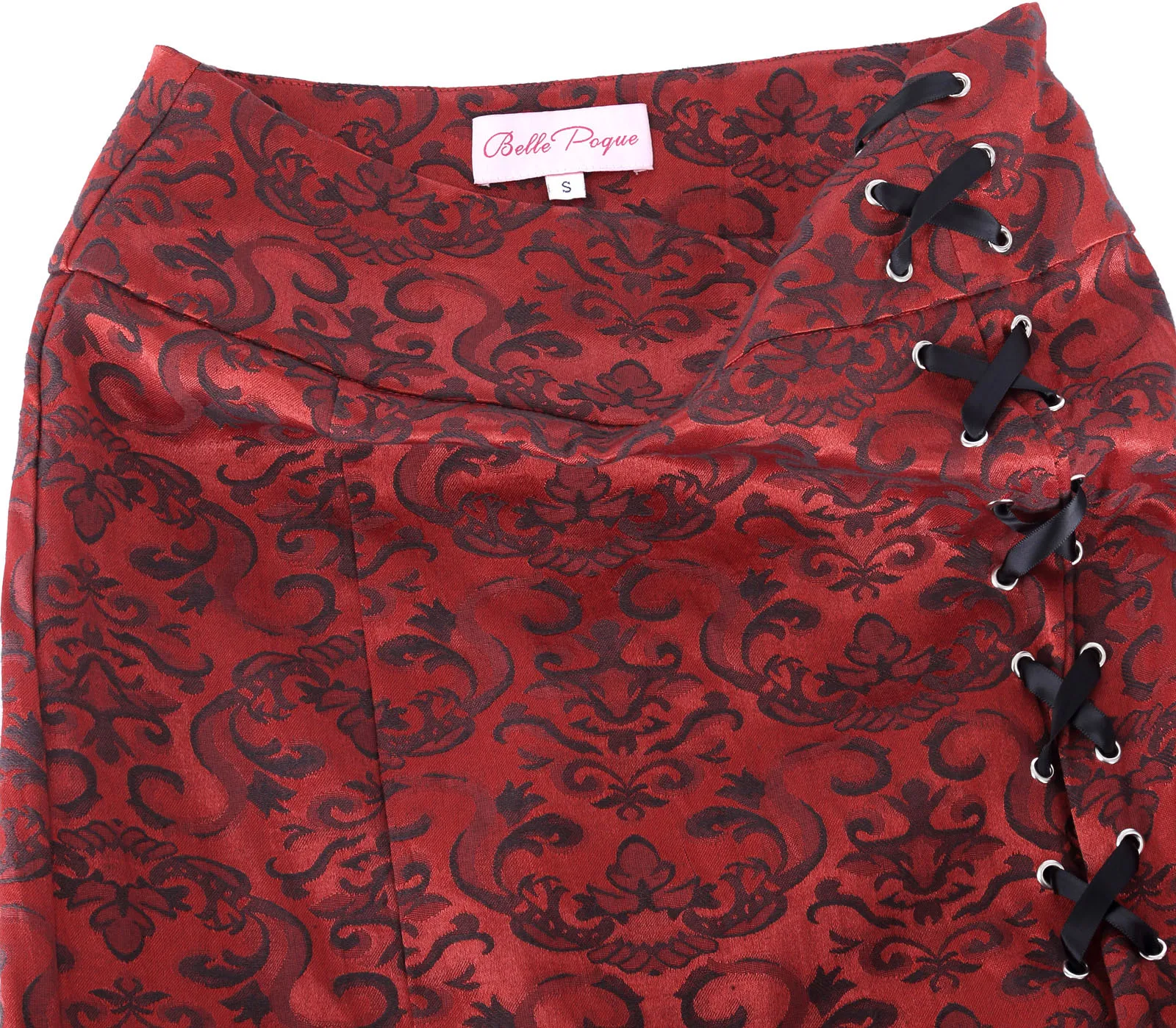 Викторианская готика юбка стимпанк Кружева Пром Длинные Русалка корсет макси