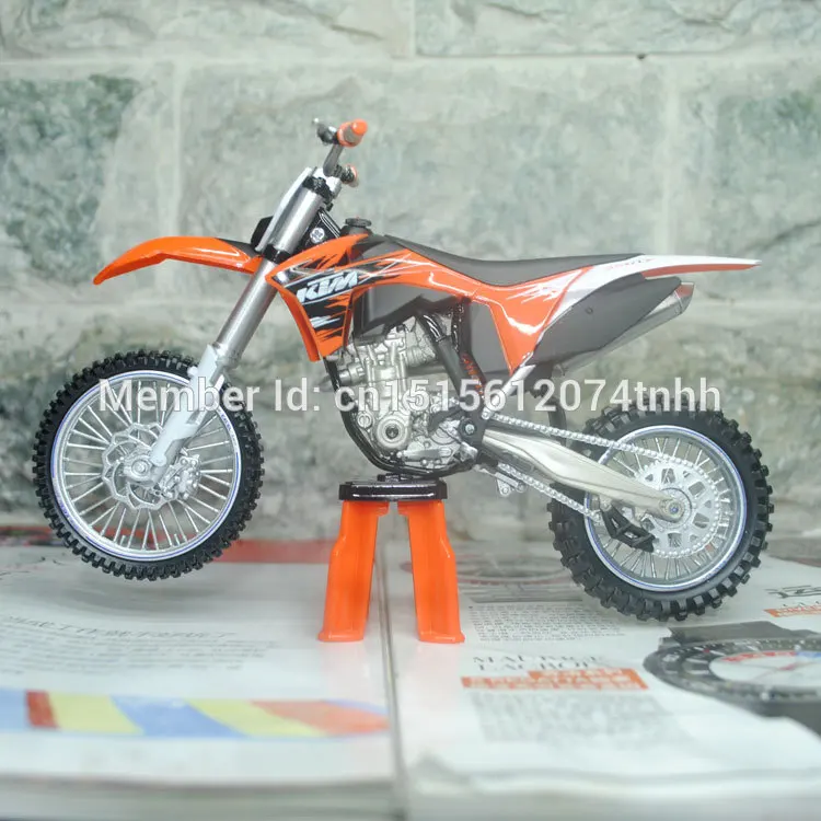 Новый jocity масштаба 1/12 мотоциклов toys ktm 350 sx-f 2011 литья под давлением металл модель