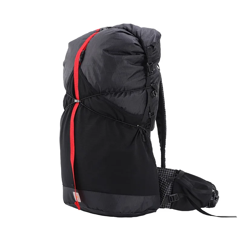 XPAC Black L 3F UL GEAR 35L легкий прочный туристический походный рюкзак для улицы ультралегкий безрамный рюкзак XPAC& UHMWPE 3F UL GEAR - Цвет: XPAC Black L