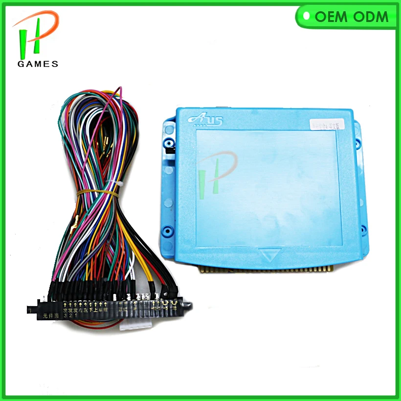 Jamma Аркада 1299 в 1 игровой набор игр pcb плата + 28pin жгут проводов для CRT & lcd аркадная