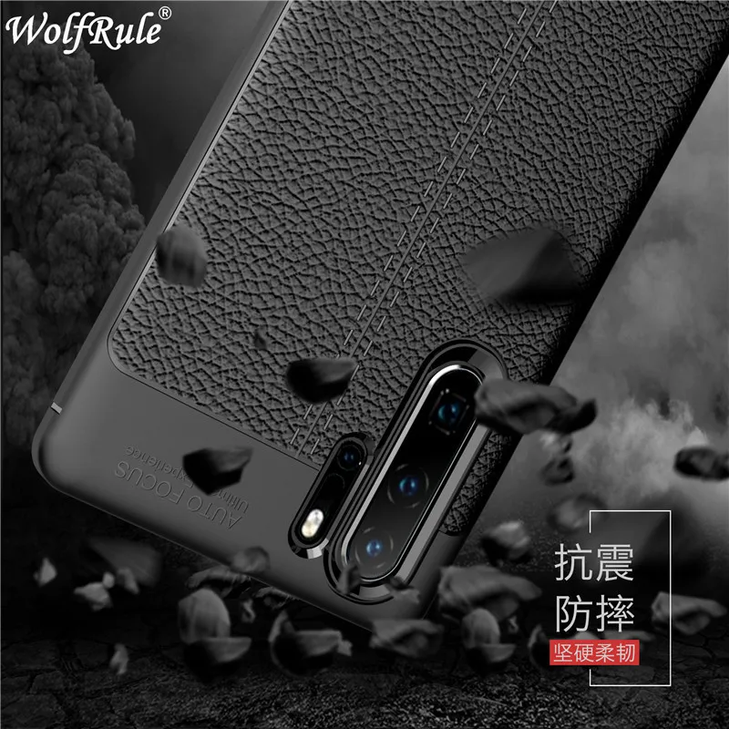 Phone Case Huawei P30 Pro Cover Shockproof Luxury Leather Soft TPU Case For Huawei P30 Pro Case VOG-L29 VOG-L04VOG-L09 Funda