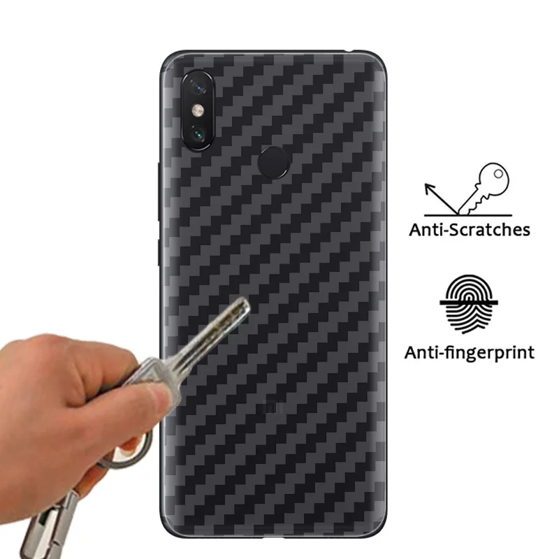 3d наклейка на заднюю панель из углеродного волокна для Xiaomi Mi Max 3 2 Mix 2S Note защитная