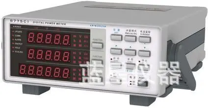 

Qingdao Qing zhi 8775A1 single phase electric parameter measuring instrument watt meter AC 600V,20A