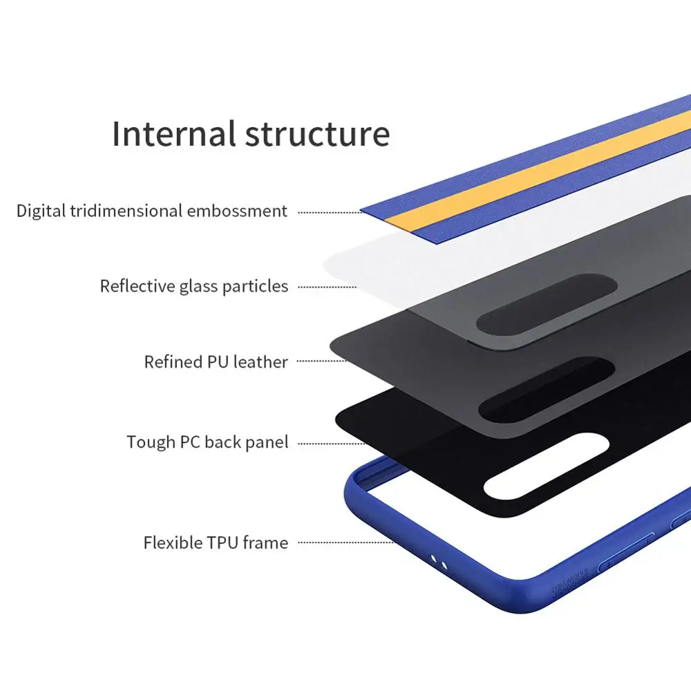 Чехол Nillkin для Xiaomi Mi9 Mi 9 Explorer спортивный дизайн панель из закаленного стекла чехол