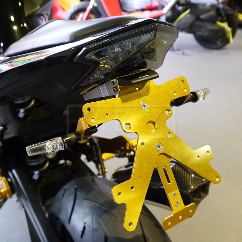 Держатель номерного знака мотоцикла держатель для светодиодная подсветка