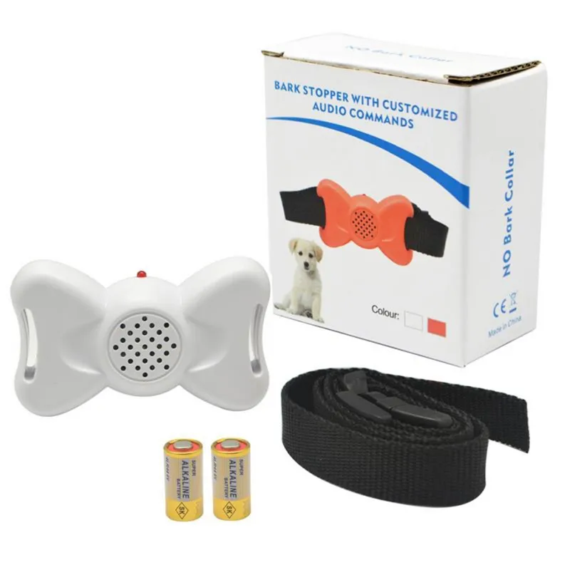 Ошейник для собак с вибрацией тренировочный бант в форме узла|Ошейник