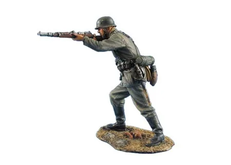 

1/35 Resin Figures Model Kits WWII German Infantry Unassambled Unpainted -531