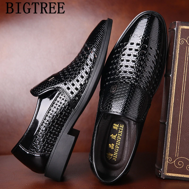 Мужские модельные туфли кожаная модная дизайнерская обувь для мужчин белые