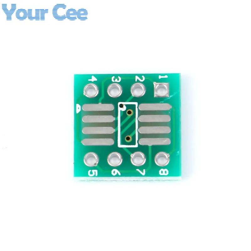 Адаптер SOP8 SSOP8 TSSOP8 to DIP 8 пластина конвертер модуль PCB гнездо адаптера IC 1 27/0 65 мм
