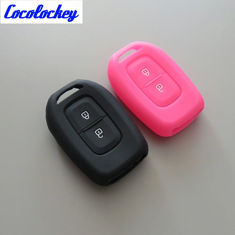 Cocolockey силиконовый чехол для автомобильного ключа телефона Renault Scenic Master Megane Duster