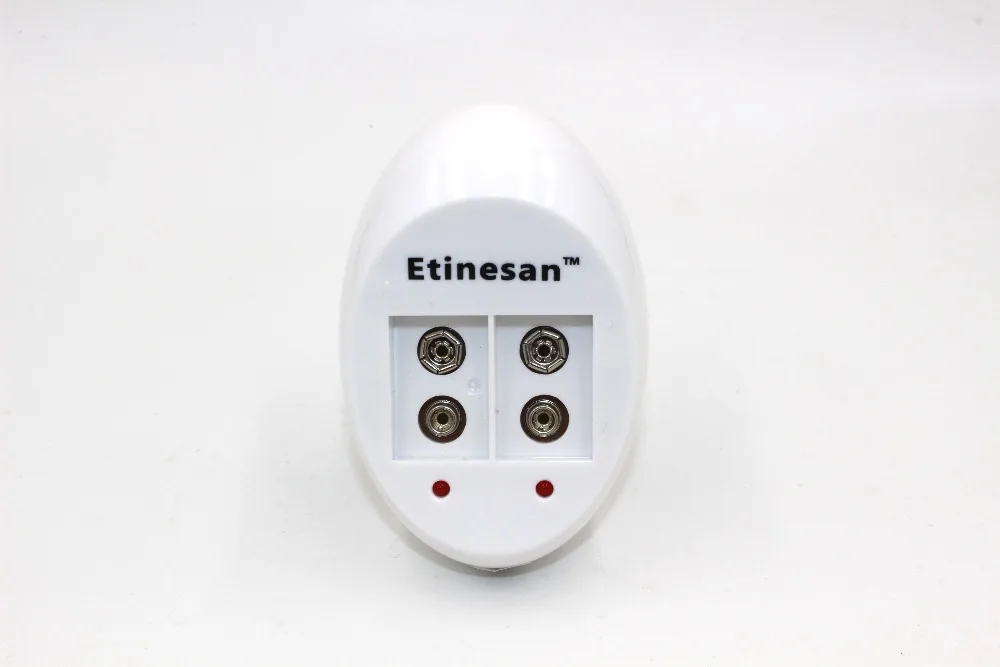 4 шт. Etinesan Super 900mAh 9v литий ионная аккумуляторная батарея 9 вольт с выделенным
