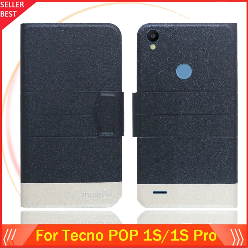 5 цветов Лидер продаж! Кожаный чехол для телефона Tecno POP 1S Pro заводская цена |
