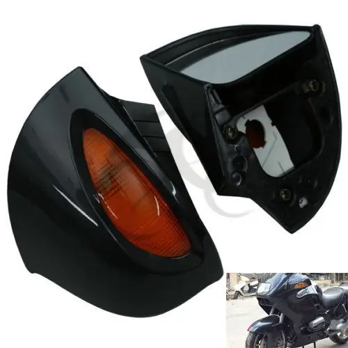 Мотоциклетная пара зеркал заднего вида с поворотом для BMW R1100RT R1100 RTP R1150 RT|Боковые