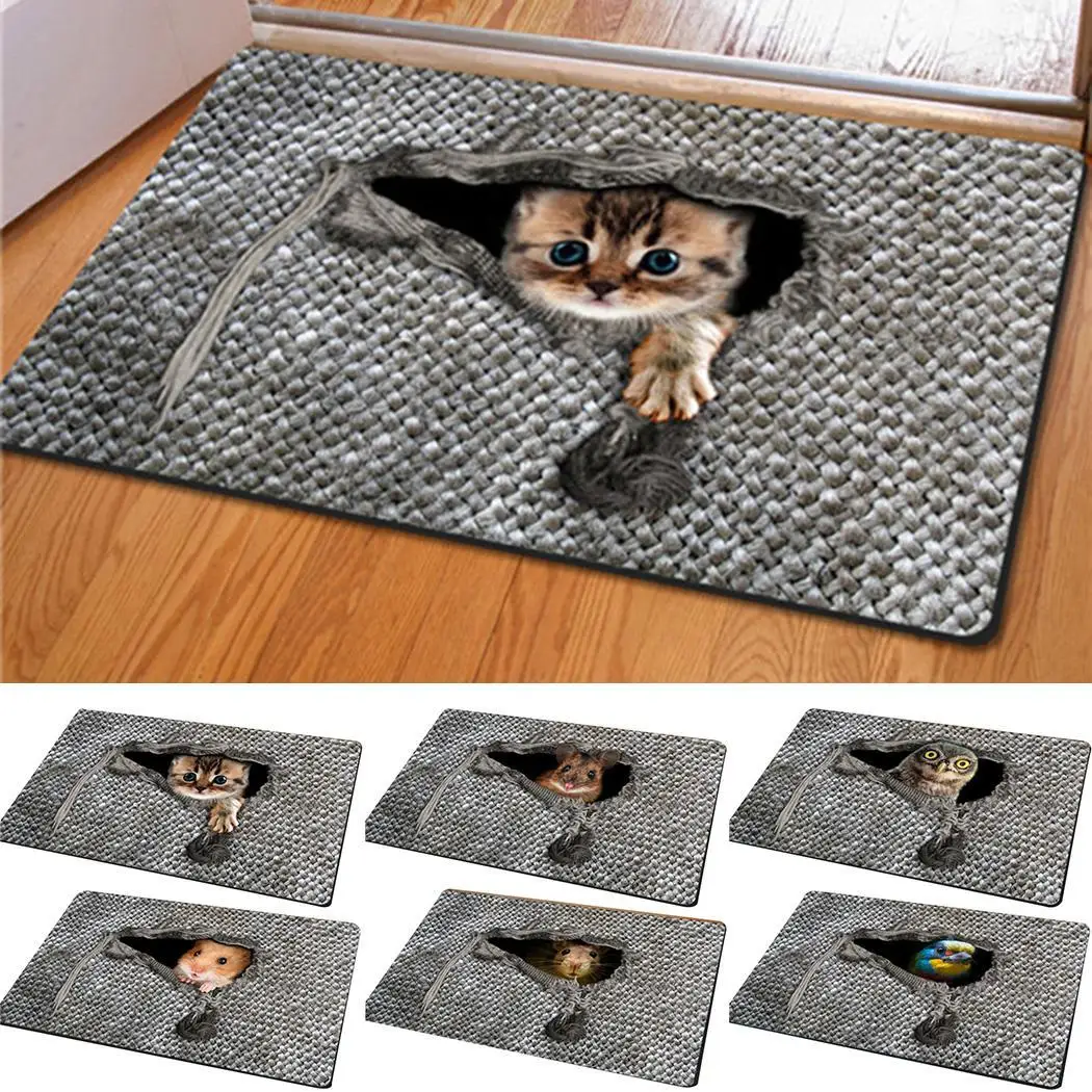 Милые животные Спальня Коридор гостиная прямоугольная Нескользящая комната