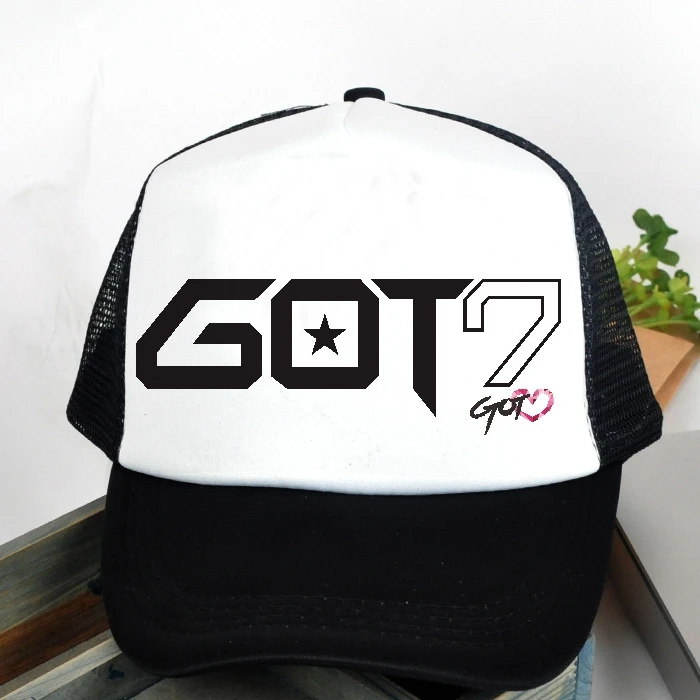 Kpop GOT7 и король с шляпой летом корейский Jiaer солнцезащитный утиный язык кепка хип