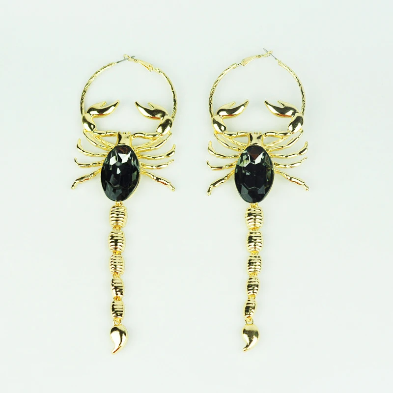 Серьги в европейском и американском стиле серьги виде скорпиона | Украшения