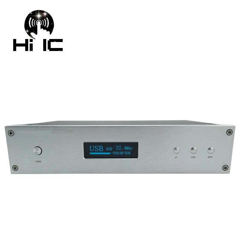 ES9018 ES9028PRO DAC аудио декодер OLED дисплей с мягким управлением плата дистанционного
