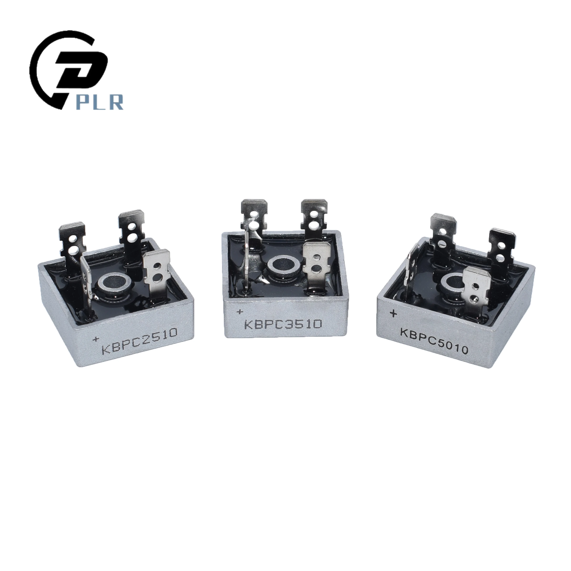 10 шт. однофазный выпрямительный мост KBPC2510/KBPC3510/KBPC5010 металлический для чехла |