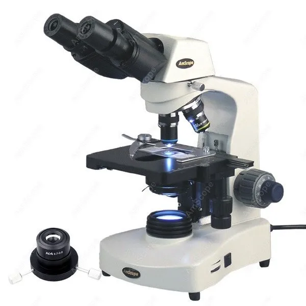 

AmScope 40X-2000X 3W LED Siedentopf Binocular Darkfield Compound Microscope