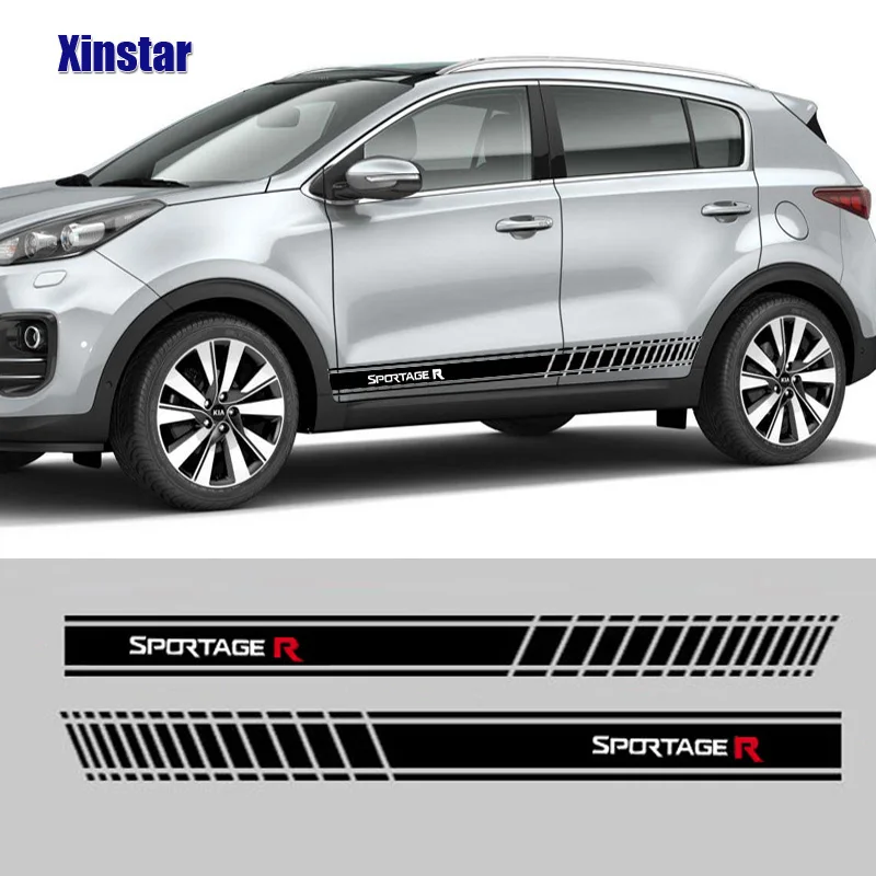 

2 шт./лот Sportage наклейка на боковой кузов автомобиля для KIA Sportage R