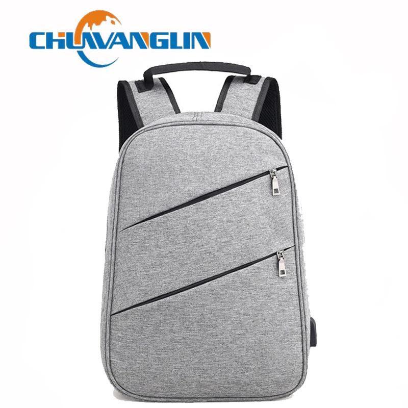 Рюкзак Chuwanglin для ноутбука с защитой от кражи модный мужской повседневный