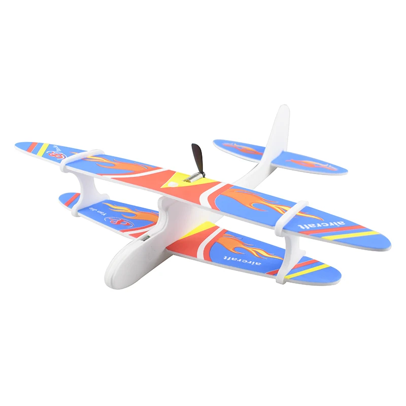 Электрический бисамолет ручной запуск планерный самолет инерционная пена EVA
