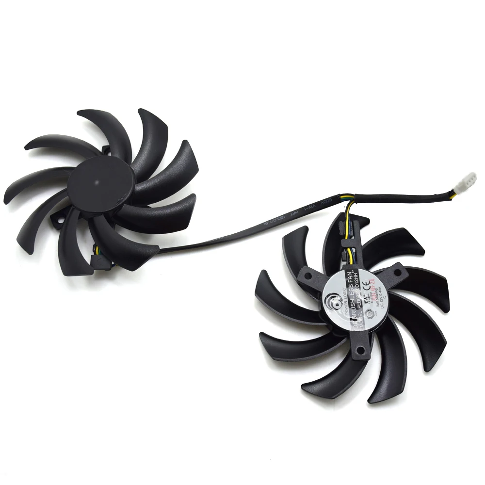 Вентилятор охлаждения для видеокарты XFX R9 280X 380 270X 290X 370X HD7950 Gigabyte|cooler fan|cooling fanpower