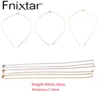 Кабельная цепь Fnixtar, 1,5 мм, 42 см, 44 см, 10 шт.лот