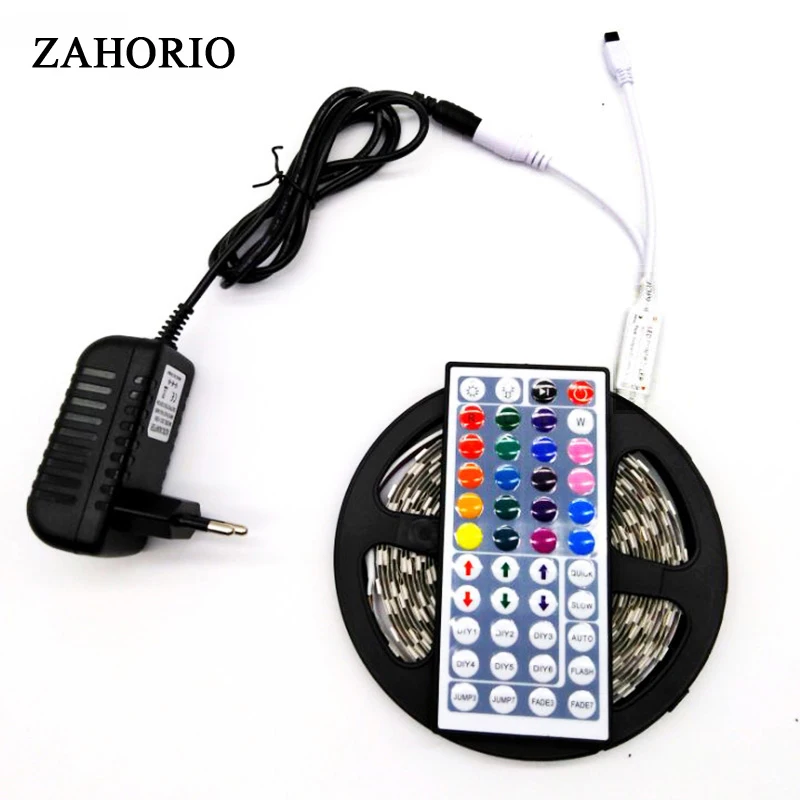 10 м RGB Светодиодная лента 5 М 5050 SMD светодиодный светильник гибкая