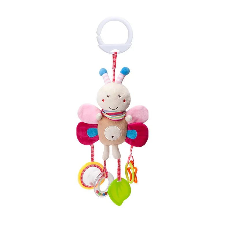 BBSKY милый мультфильм животных кровать висит wind chime детские игрушки плюшевые