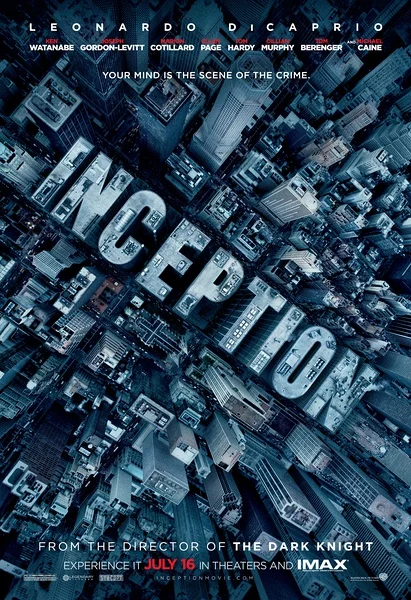 Jumping Inception (2010) научно-фантастический фильм мечты винтажный Ретро крутой постер