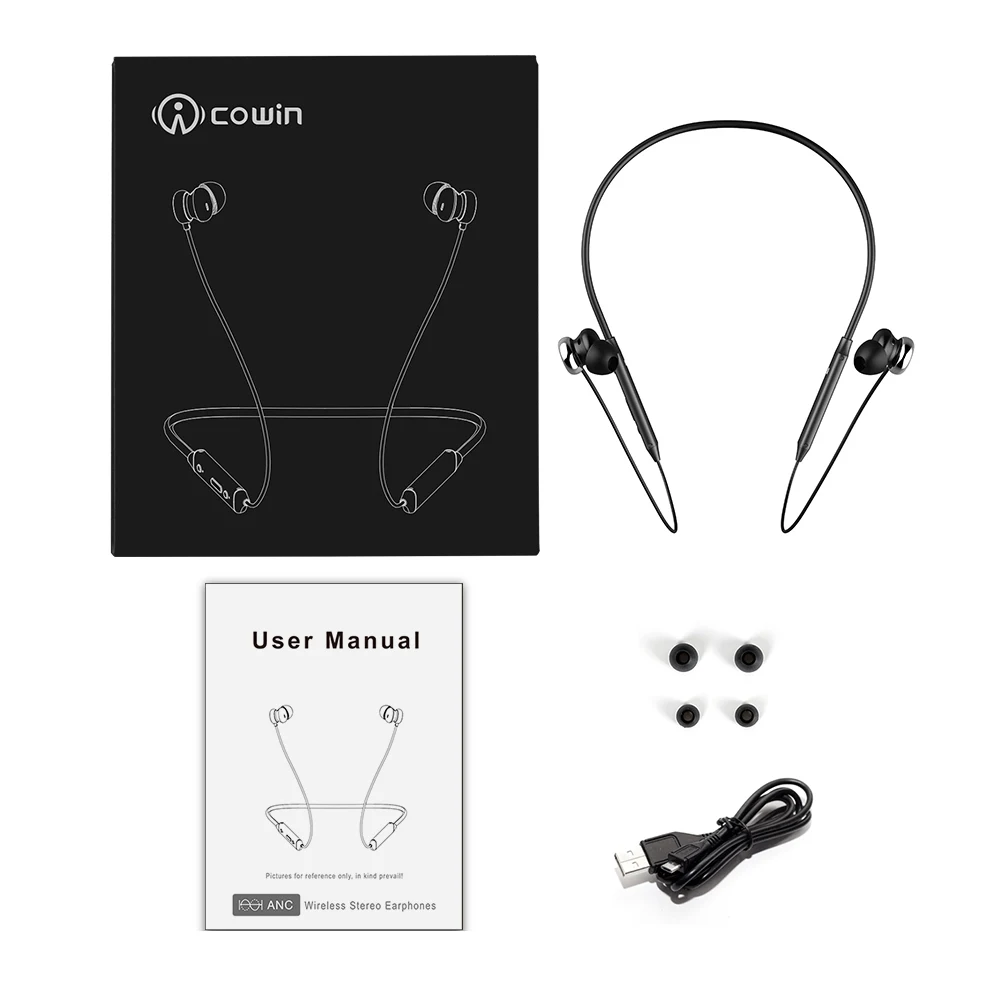 Спортивные Беспроводные наушники Cowin HE5A bluetooth гарнитура с активным