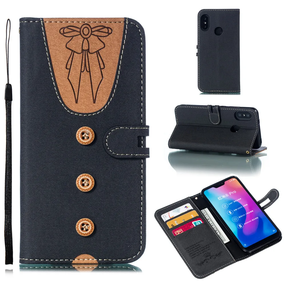 Стильная перекидная книжка чехол для телефона для Xiaomi mi 8 A1 A2 Lite Pocophone F1 Red mi 5A 6 Pro Note 5 4 4X с карты кармана для денег