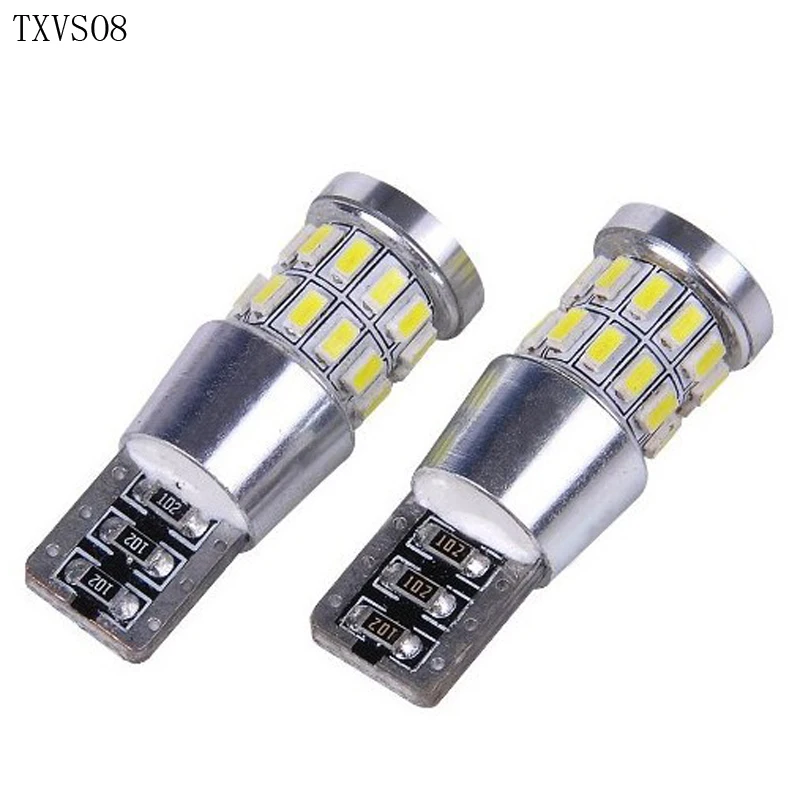 2X Canbus 10 W5W светодиодный светильник для салона автомобиля cob габаритный фонарь 12В