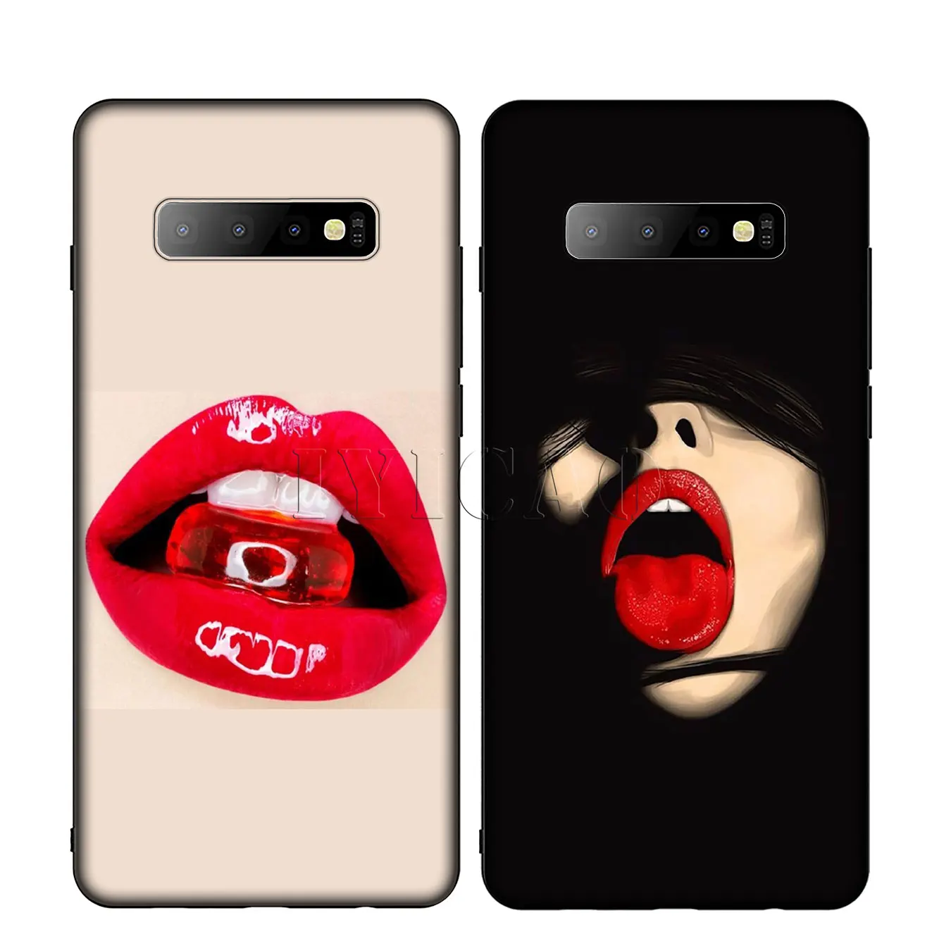 IYICAO сексуальный силиконовый мягкий чехол для Samsung Galaxy S10 S9 S8 Plus S6 S7 Edge S10e E |