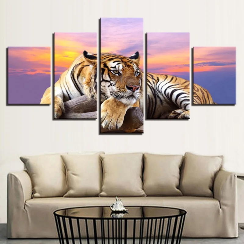 Без рамки украшения дома Wall Art плакат современный 5 Панель детские брюки с
