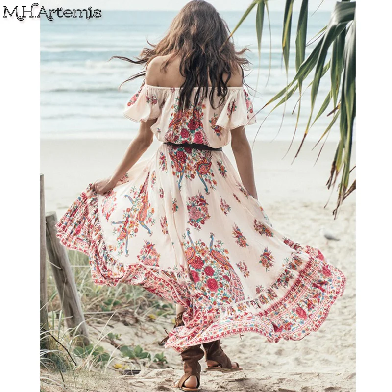 Фото 2017 халат М. h. артемида Для женщин Boho Chic Этнические народные Цветочный принт 2017 халат М. h. артемида Для женщин Boho Chic Этнические народные Цветочный принт