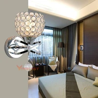 classic classic wall lamp luxury modern crystal wall lighting sconce e27 wall light for bathroom bed dining room study