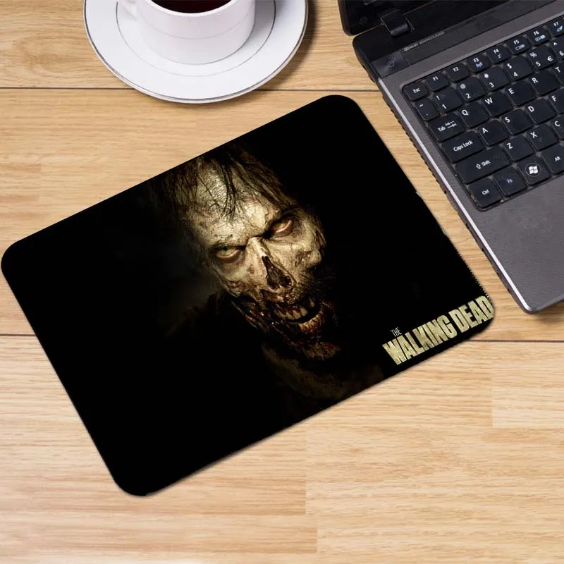 Игровой коврик для мыши Yuzuoan Walking Dead Crazy Zombie прямоугольный игровой | Компьютеры и