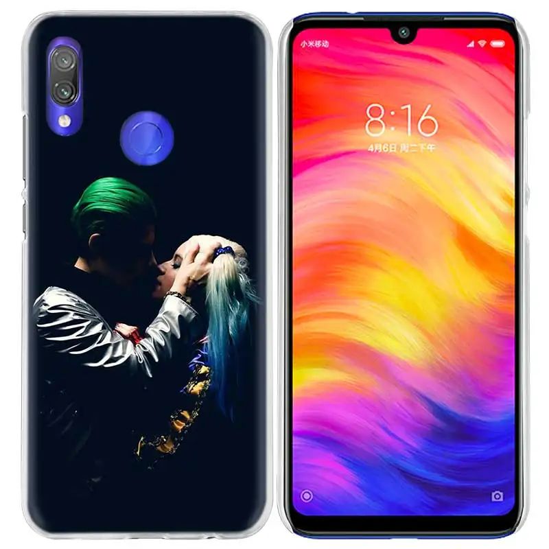 Отряд Самоубийц Джокер Харли чехол для Xiao mi Red mi Note 8T 7 6 6A Pro S2 5 5A 4X mi Note10 A1 A2 9 8 lite F1 Жесткий ПК чехол для телефона