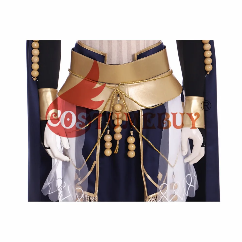 CostumeBuy игра огненная эмблема герои Индиго танцор косплей костюм взрослые мужчины Хэллоуин Карнавальная фантазия полный комплект костюм на заказ