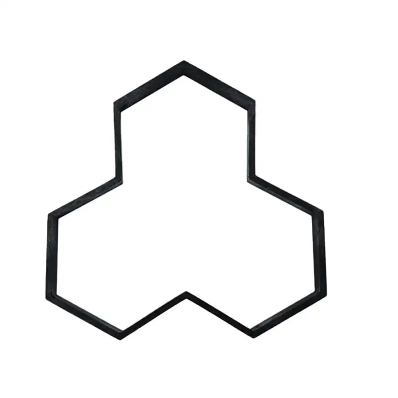 Paving mold Черный делая DIY тротуарной формы домашний сад пол дорога бетон шаговый подъездной путь каменный путь патио производитель дороги бетонные формы@ 30 - Цвет: Paving mold