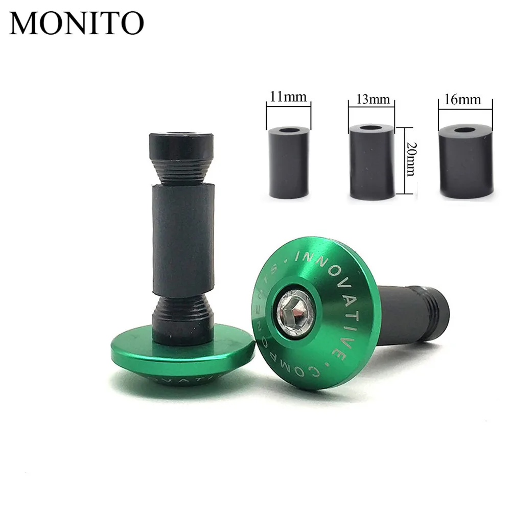 Motorcycle Handle Ends Bar Balanced Plug Slider Handlebars Cap Grips For Honda CBR1000RR CBR900RR fireblade CBR1100XX BLACKBIRD |
